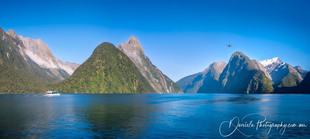 New Zealand Morning at Freshwater Basin in Milford Sound